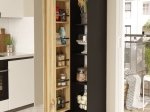 ΝΤΟΥΛΑΠΙ ΚΟΥΖΙΝΑΣ CLASSER PAKOWORLD ΜΑΥΡΟ-OAK 42X44X176ΕΚ