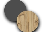 ΜΠΟΥΦΕΣ AUGUSTA PAKOWORLD OAK-ΑΝΘΡΑΚΙ 160X40X78.5ΕΚ