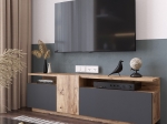 ΕΠΙΠΛΟ ΤΗΛΕΟΡΑΣΗΣ ELANA PAKOWORLD SONOMA-ΑΝΘΡΑΚΙ 150X29.5X46.3ΕΚ