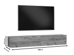 ΕΠΙΠΛΟ ΤΗΛΕΟΡΑΣΗΣ ΕΠΙΤΟΙΧΙΟ DELLO PAKOWORLD SONOMA 180X31.6X29.6ΕΚ