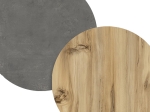 ΒΙΒΛΙΟΘΗΚΗ VIVA PAKOWORLD ΑΝΘΡΑΚΙ ANTIQUE-SONOMA 75.5X25X170ΕΚ