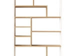 ΒΙΒΛΙΟΘΗΚΗ DECORA PAKOWORLD ΣΕ ΦΥΣΙΚΟ-ΛΕΥΚΟ ΑΠΟΧΡΩΣΗ 90X22X123.6ΕΚ