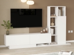 ΣΥΝΘΕΤΟ ΣΑΛΟΝΙΟΥ DAMON PAKOWORLD ΣΕ ΛΕΥΚΗ ΑΠΟΧΡΩΣΗ 140X29.5X39.5ΕΚ