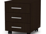 ΣΥΡΤΑΡΙΕΡΑ ΤΡΟΧΗΛΑΤΗ LUKE PAKOWORLD WENGE 40X48.5X53.5ΕΚ