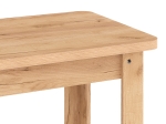 ΤΡΑΠΕΖΙ CELESTE PAKOWORLD ΜΕΛΑΜΙΝΗΣ ΣΕ OAK ΑΠΟΧΡΩΣΗ 100X60X73.5ΕΚ