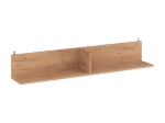 ΡΑΦΙΕΡΑ ΤΟΙΧΟΥ DROWEL PAKOWORLD ΜΕΛΑΜΙΝΗΣ ΣΕ OAK ΑΠΟΧΡΩΣΗ 130X21.6X20ΕΚ