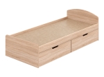 ΚΡΕΒΑΤΙ REGAN PAKOWORLD ΜΕ ΣΥΡΤΑΡΙΑ ΣΕ OAK ΑΠΟΧΡΩΣΗ 90X200ΕΚ