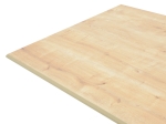 ΤΡΑΠΕΖΙ DINNY PAKOWORLD OAK MDF-ΜΑΥΡΟ ΜΕΤΑΛΛΟ 180X90X75ΕΚ