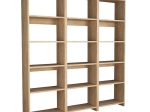 ΒΙΒΛΙΟΘΗΚΗ RABUKU PAKOWORLD ΣΕ OAK  ΑΠΟΧΡΩΣΗ 146X22X160ΕΚ
