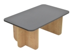 ΤΡΑΠΕΖΙ BECA PAKOWORLD ΣΕ OAK-ΜΑΥΡΟ ΑΠΟΧΡΩΣΗ 100X60X42ΕΚ