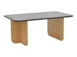 ΤΡΑΠΕΖΙ BECA PAKOWORLD ΣΕ OAK-ΜΑΥΡΟ ΑΠΟΧΡΩΣΗ 100X60X42ΕΚ