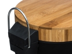 ΚΑΔΟΣ ΑΠΟΡΡΙΜΜΑΤΩΝ 3L DUSTBIN PAKOWORLD ΜΕΤΑΛΛΟ-PP ΜΑΥΡΟ-OAK