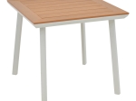 ΤΡΑΠΕΖΑΡΙΑ SYNERGY-RAVEN ΣΕΤ 3ΤΕΜ PAKOWORLD ΛΕΥΚΟ ΑΛΟΥΜΙΝΙΟ ΚΑΙ PLYWOOD ΣΕ ΦΥΣΙΚΟ ΧΡΩΜΑ 80X80X74ΕΚ