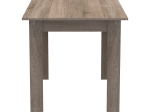 ΤΡΑΠΕΖΑΡΙΑ MANKA-PARKER PAKOWORLD ΣΕΤ 5ΤΕΜ MDF ΣΕ ΜΑΥΡΗ-SONOMA TRUFFLE ΑΠΟΧΡΩΣΗ 110X80X77ΕΚ