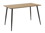 ΤΡΑΠΕΖΑΡΙΑ CUBA-JULITA PAKOWORLD ΣΕΤ 5ΤΕΜ MDF SONOMA-ΜΑΥΡΟ-ΦΥΣΙΚΟ 120X70X76ΕΚ