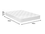 ΣΤΡΩΜΑ FIX PAD CHIC STROM ΜΟΝΗΣ ΟΨΗΣ 18-19CM 140X190ΕΚ