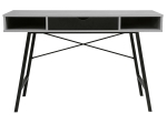 ΓΡΑΦΕΙΟ ΕΡΓΑΣΙΑΣ YAMIN PAKOWORLD ΓΚΡΙ CEMENT-ΜΑΥΡΟ 120X48X76ΕΚ
