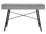 ΓΡΑΦΕΙΟ ΕΡΓΑΣΙΑΣ YAMIN PAKOWORLD ΓΚΡΙ CEMENT-ΜΑΥΡΟ 120X48X76ΕΚ