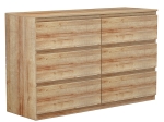 ΣΥΡΤΑΡΙΕΡΑ CINDY PAKOWORLD 6 ΣΥΡΤΑΡΙΩΝ ΦΥΣΙΚΟ 120X40X75ΕΚ
