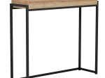 ΚΟΝΣΟΛΑ MENTEZ PAKOWORLD ΦΥΣΙΚΟ-ΜΑΥΡΟ 100X30X90ΕΚ