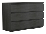 ΣΥΡΤΑΡΙΕΡΑ CINDY PAKOWORLD 6 ΣΥΡΤΑΡΙΩΝ WENGE 120X40X75ΕΚ