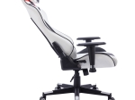 ΚΑΡΕΚΛΑ ΓΡΑΦΕΙΟΥ GAMING MAZOL PAKOWORLD PU ΜΑΥΡΟ-ΛΕΥΚΟ 66X56X135ΕΚ