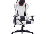 ΚΑΡΕΚΛΑ ΓΡΑΦΕΙΟΥ GAMING MAZOL PAKOWORLD PU ΜΑΥΡΟ-ΛΕΥΚΟ 66X56X135ΕΚ