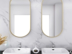 ΚΑΘΡΕΠΤΗΣ ELLIPSE PAKOWORLD ΧΡΥΣΟ 50X2X80ΕΚ