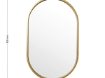 ΚΑΘΡΕΠΤΗΣ ELLIPSE PAKOWORLD ΧΡΥΣΟ 50X2X80ΕΚ