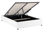 ΚΡΕΒΑΤΙ CIRCE PAKOWORLD PU ΛΕΥΚΟ ΜΕ ΑΠΟΘΗΚΕΥΤΙΚΟ ΧΩΡΟ 150X200ΕΚ