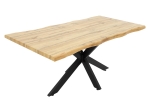 TΡΑΠΕΖΙ GILMAN PAKOWORLD MDF SONOMA-ΜΑΥΡΟ 180X90X75ΕΚ