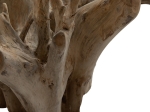 ΤΡΑΠΕΖΙ ΣΑΛΟΝΙΟΥ BALANCE PAKOWORLD ΓΥΑΛΙ 6MM TEMPERED-ΧΕΙΡΟΠΟΙΗΤO TEAK ΞΥΛΟ ΦΥΣΙΚΟ 100X100X46ΕΚ
