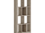 ΒΙΒΛΙΟΘΗΚΗ DIVIDRE PAKOWORLD SONOMA OAK ΜΕΛΑΜΙΝΗΣ 80X30X181ΕΚ