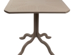 ΤΡΑΠΕΖΙ ICON  PAKOWORLD PP ΣΕ ΑΠΟΧΡΩΣΗ CAPPUCINO 80X80X74.5ΕΚ