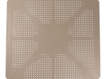 ΤΡΑΠΕΖΙ ICON  PAKOWORLD PP ΣΕ ΑΠΟΧΡΩΣΗ CAPPUCINO 80X80X74.5ΕΚ