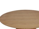ΤΡΑΠΕΖΙ DOMONIC PAKOWORLD ΦΥΣΙΚΟ Φ120X75ΕΚ