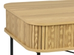 ΓΡΑΦΕΙΟ ΕΡΓΑΣΙΑΣ SCANDI PAKOWORLD MDF/METAL ΣΕ ΦΥΣΙΚΗ ΑΠΟΧΡΩΣΗ ΜΕ ΜΕΤΑΛΛΙΚΑ ΜΑΥΡΑ ΠΟΔΙΑ 120X60X76,5ΕΚ