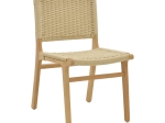 ΚΑΡΕΚΛΑ JULIEN PAKOWORLD RUBBERWOOD ΦΥΣΙΚΟ-ΕΔΡΑ ΦΥΣΙΚΟ ΣΧΟΙΝΙ 61X54X85ΕΚ