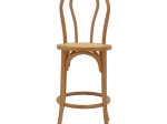 ΣΚΑΜΠΟ ΜΠΑΡ THONET PAKOWORLD ΦΥΣΙΚΟ ΞΥΛΟ ΟΞΙΑΣ-ΕΔΡΑ ΦΥΣΙΚΟ RATTAN 41X50X105ΕΚ