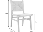 ΚΑΡΕΚΛΑ ARTEN PAKOWORLD ΣΧΟΙΝΙ-RUBBERWOOD ΣΕ ΦΥΣΙΚΗ ΑΠΟΧΡΩΣΗ 60X55X85ΕΚ