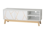 ΕΠΙΠΛΟ ΤΗΛΕΟΡΑΣΗΣ ARIA PAKOWORLD ΛΕΥΚΟ-ΦΥΣΙΚΟ 120X38X47 ΕΚ