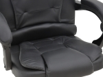 ΚΑΡΕΚΛΑ ΓΡΑΦΕΙΟΥ ΔΙΕΥΘΥΝΤΗ KARDI PAKOWORLD ΜΑΥΡΟ PU 66X64X117ΕΚ