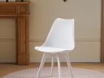ΚΑΡΕΚΛΑ GASTON I PAKOWORLD PP-PU ΣΕ ΛΕΥΚΗ ΑΠΟΧΡΩΣΗ 48.5X53.5X81.5ΕΚ