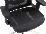 ΚΑΡΕΚΛΑ ΓΡΑΦΕΙΟΥ ΕΡΓΑΣΙΑΣ MERGI PAKOWORLD ΜΑΥΡΟ MESH 62X63X120ΕΚ