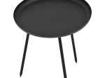 ΒΟΗΘΗΤΙΚΟ ΤΡΑΠΕΖΙ FLAZ INART ΜΑΥΡΟ ΜΕΤΑΛΛΟ Φ36.5X40.5ΕΚ