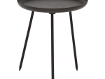 ΒΟΗΘΗΤΙΚΟ ΤΡΑΠΕΖΙ FLAZ INART ΜΑΥΡΟ ΜΕΤΑΛΛΟ Φ36.5X40.5ΕΚ