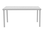 ΤΡΑΠΕΖΙ KLITON  PAKOWORLD ΑΛΟΥΜΙΝΙΟΥ ΛΕΥΚΟ 150X80X74ΕΚ
