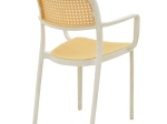 ΠΟΛΥΘΡΟΝΑ WESTLEY PAKOWORLD PP ΦΥΣΙΚΟ-ΛΕΥΚΟ 58X47X81ΕΚ