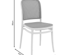 ΚΑΡΕΚΛΑ NEREUS PAKOWORLD PP ΦΥΣΙΚΟ-ΛΕΥΚΟ 45X43X84ΕΚ