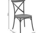 ΚΑΡΕΚΛΑ CROSSIE PAKOWORLD PP ΜΟΚΑ 51X48X90ΕΚ
